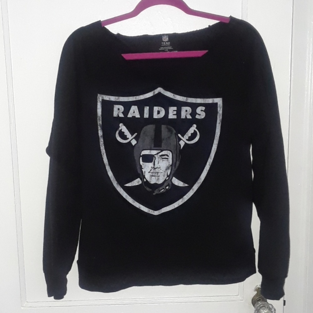 Raiders low neck sweater